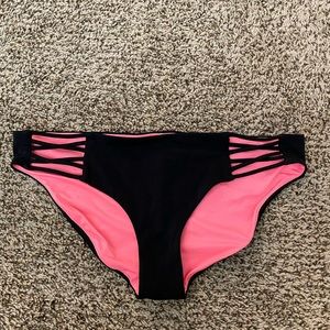 Victoria’s Secret SWIM Black Bikini Bottoms